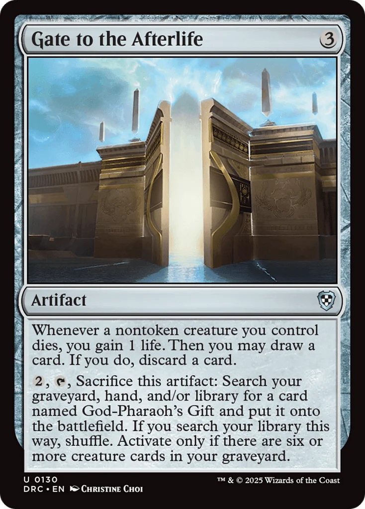 Gate to the Afterlife · Aetherdrift Commander