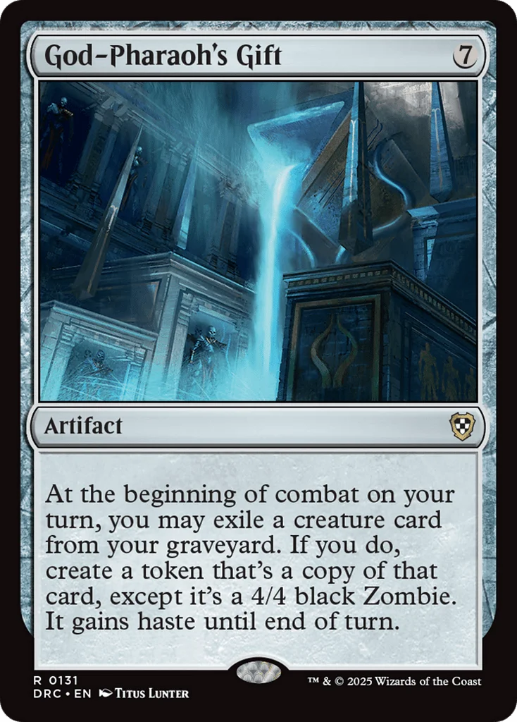 God-Pharaoh's Gift · Aetherdrift Commander