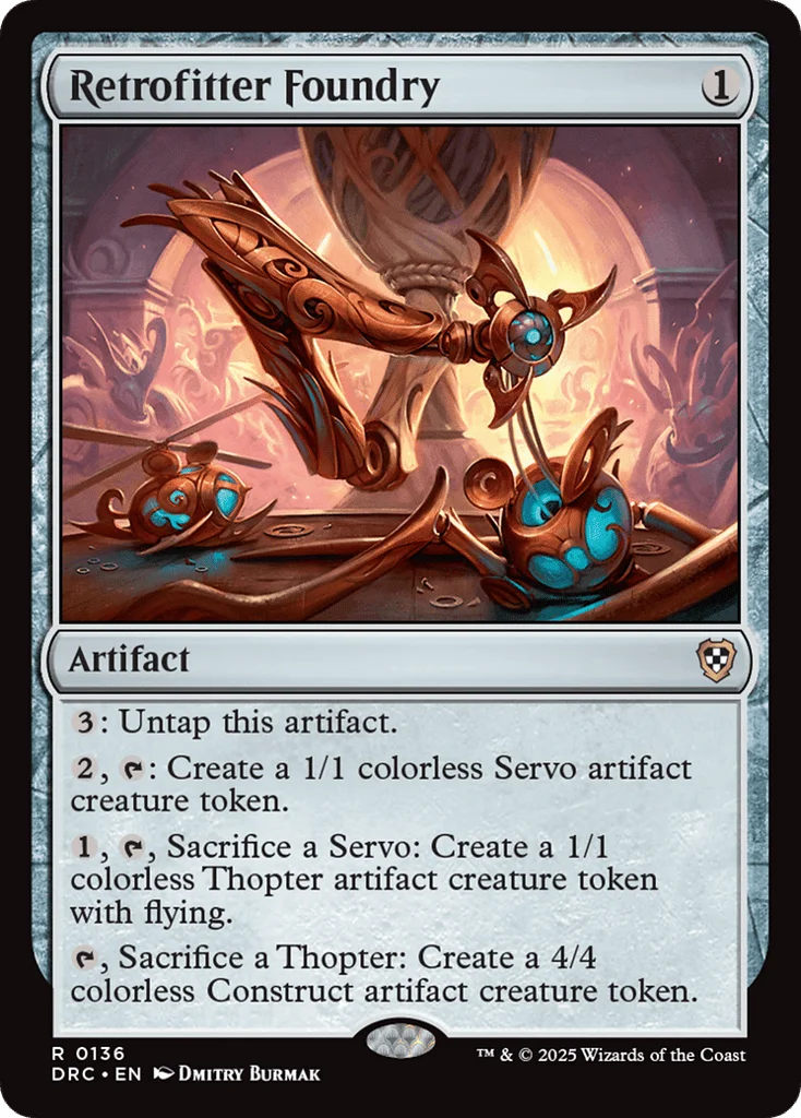 Retrofitter Foundry · Aetherdrift Commander