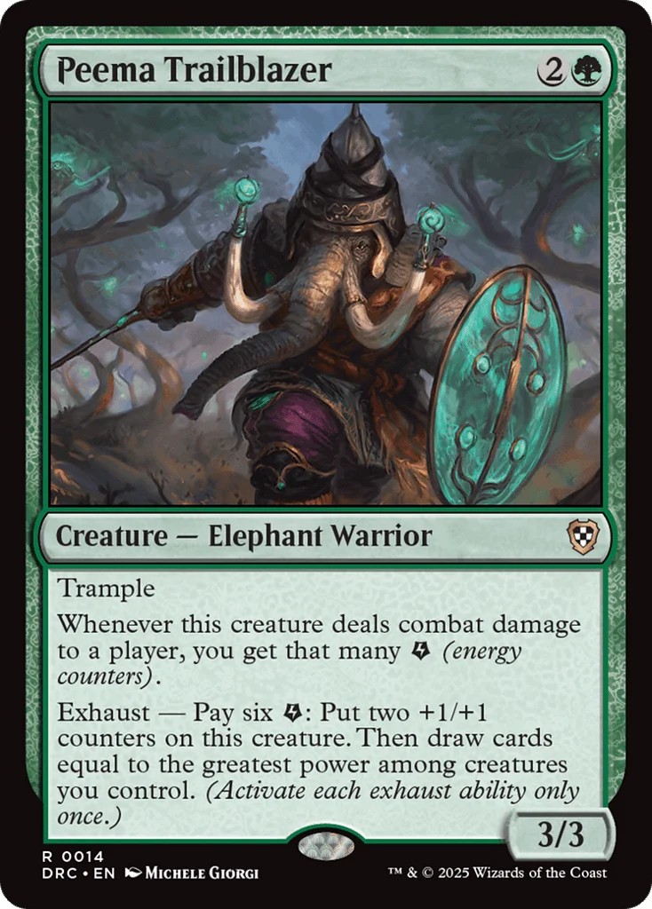 Peema Trailblazer · Aetherdrift Commander