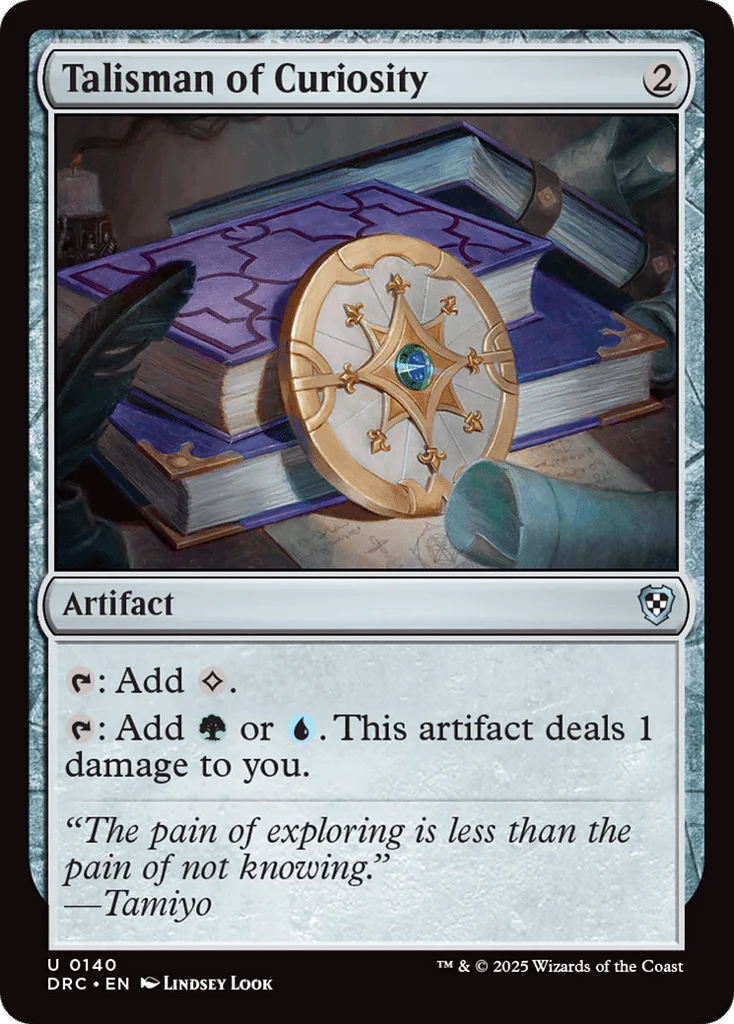 Talisman of Curiosity · Aetherdrift Commander