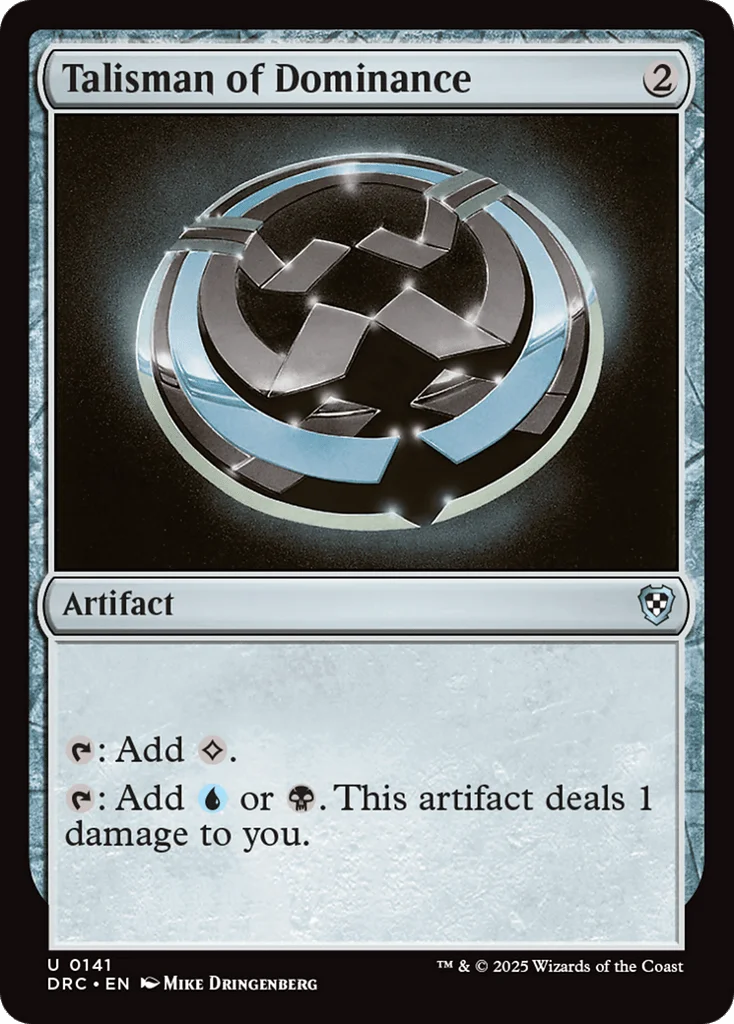 Talisman of Dominance · Aetherdrift Commander