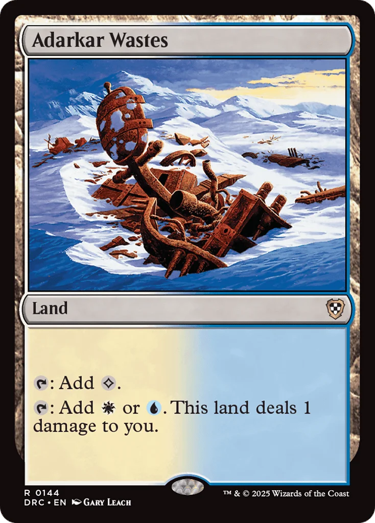 Adarkar Wastes · Aetherdrift Commander