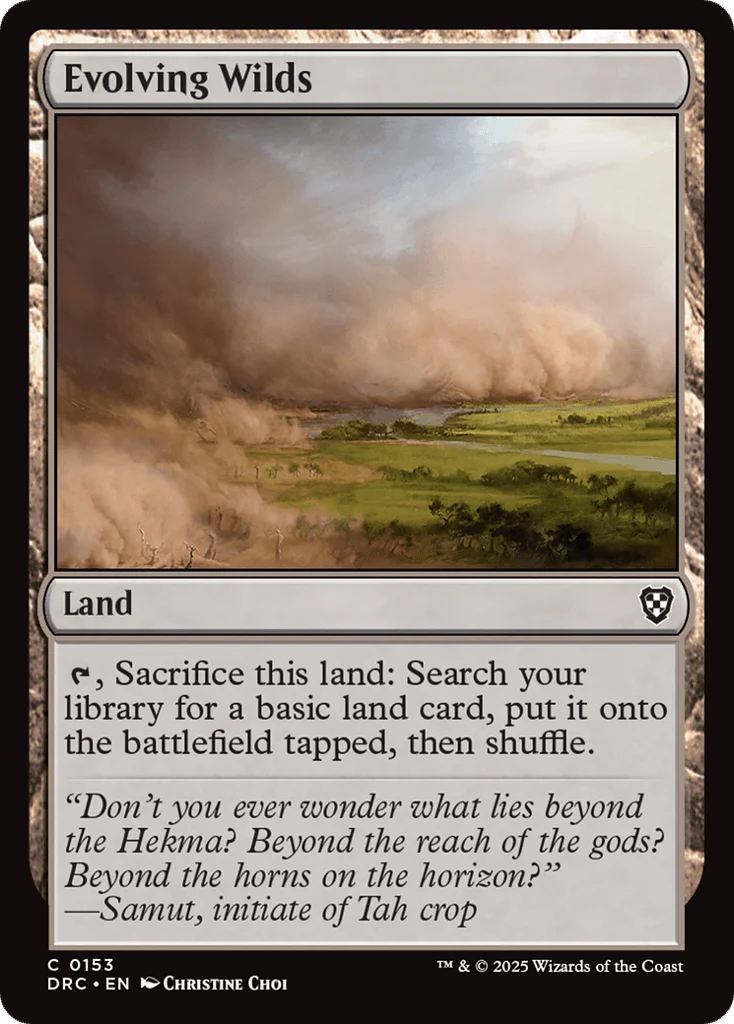 Evolving Wilds · Aetherdrift Commander