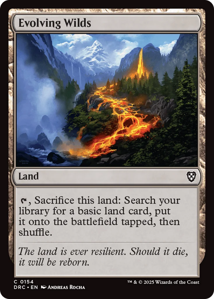 Evolving Wilds · Aetherdrift Commander