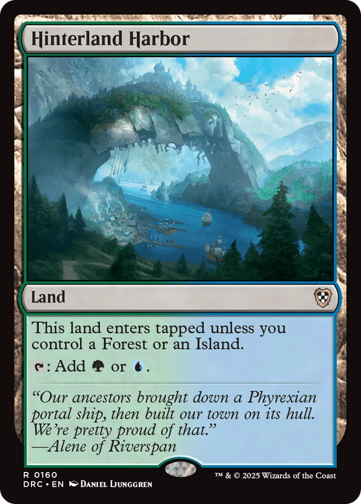 Hinterland Harbor · Aetherdrift Commander