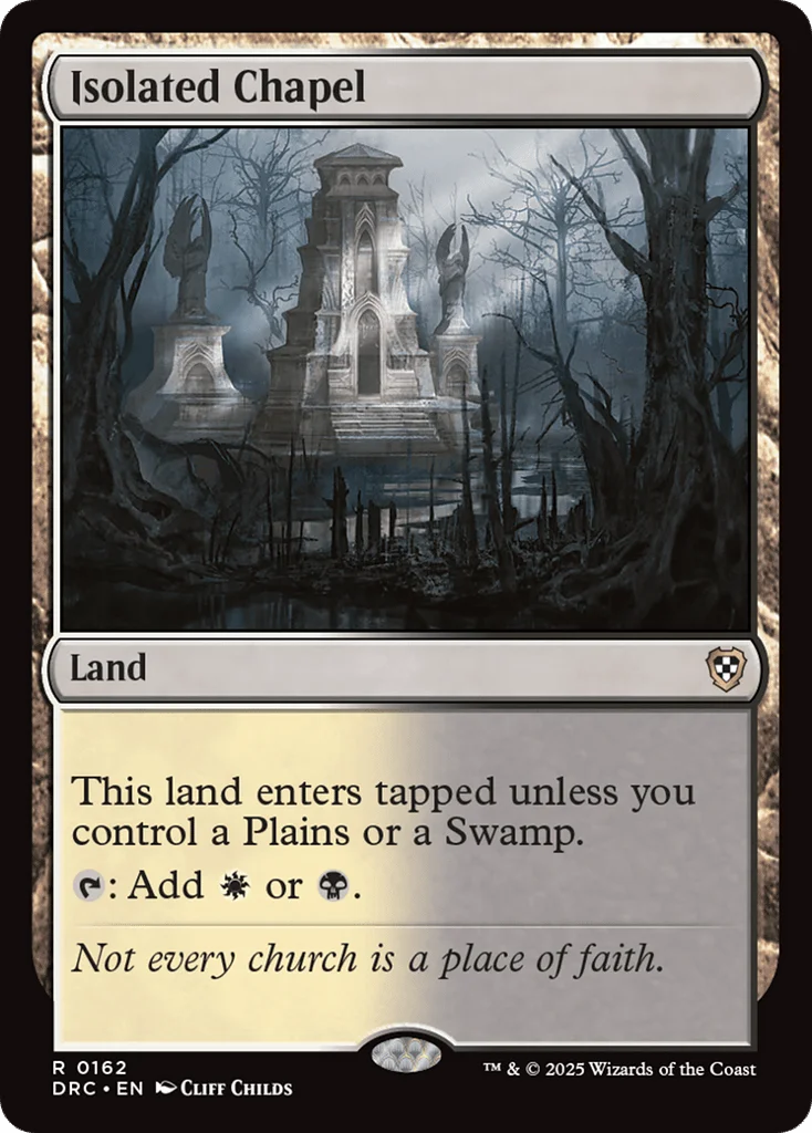 Isolated Chapel · Aetherdrift Commander