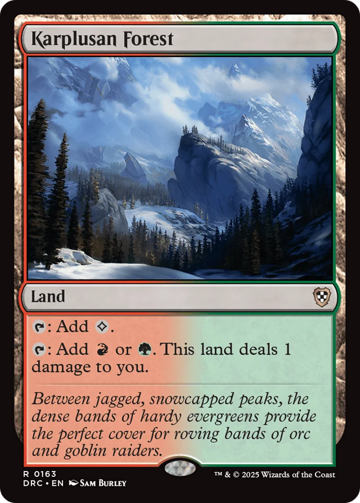 Karplusan Forest · Aetherdrift Commander