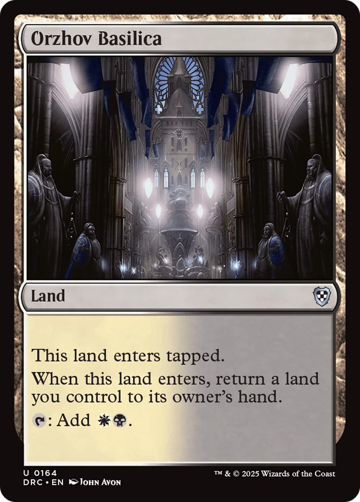 Orzhov Basilica · Aetherdrift Commander