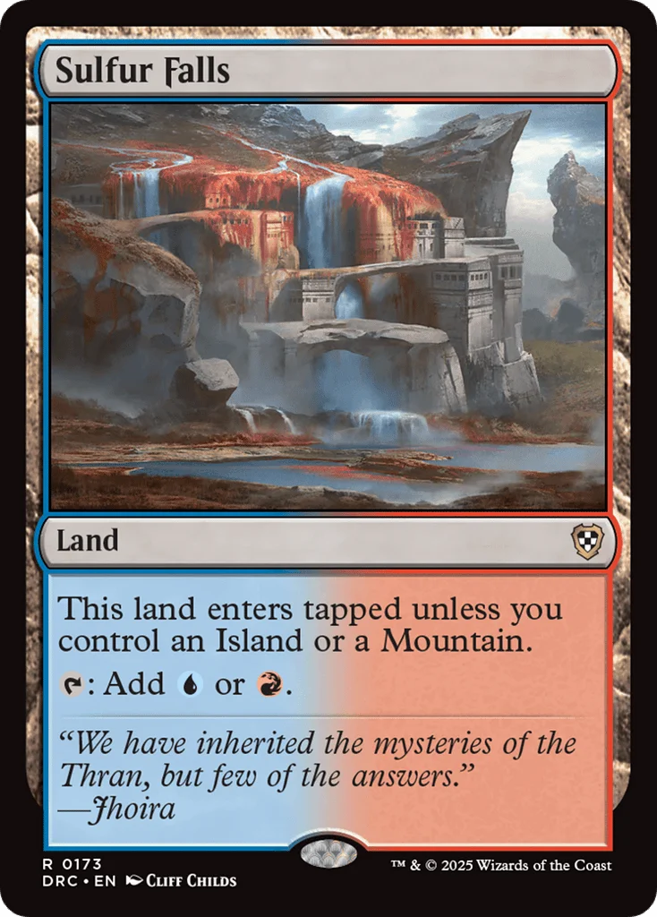 Sulfur Falls · Aetherdrift Commander