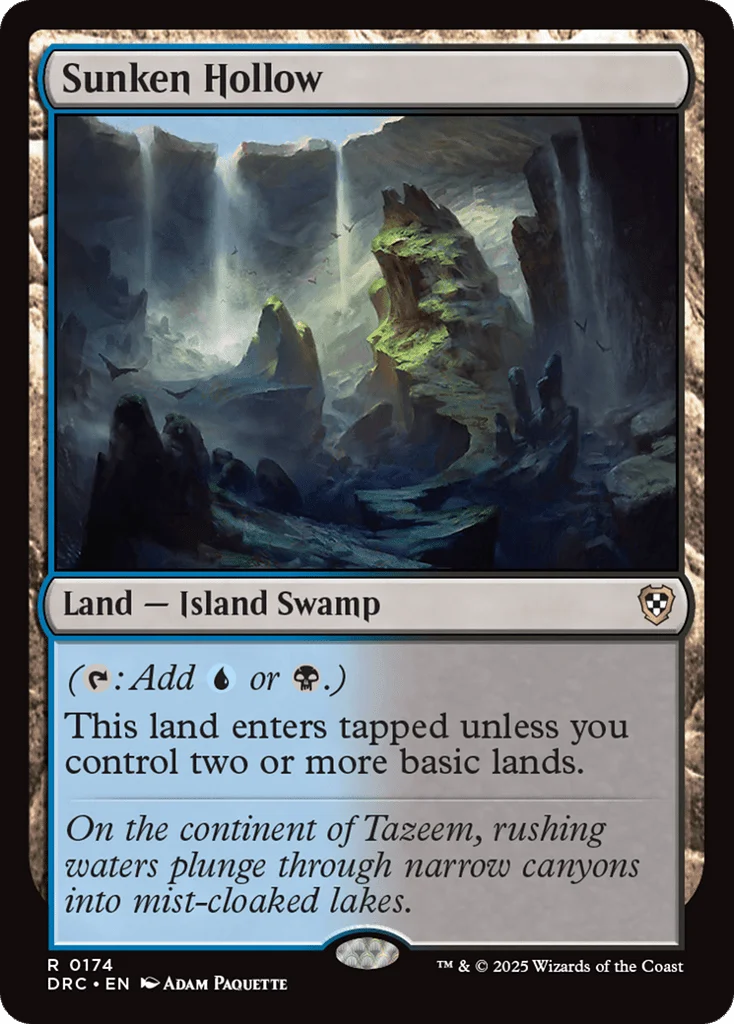 Sunken Hollow · Aetherdrift Commander