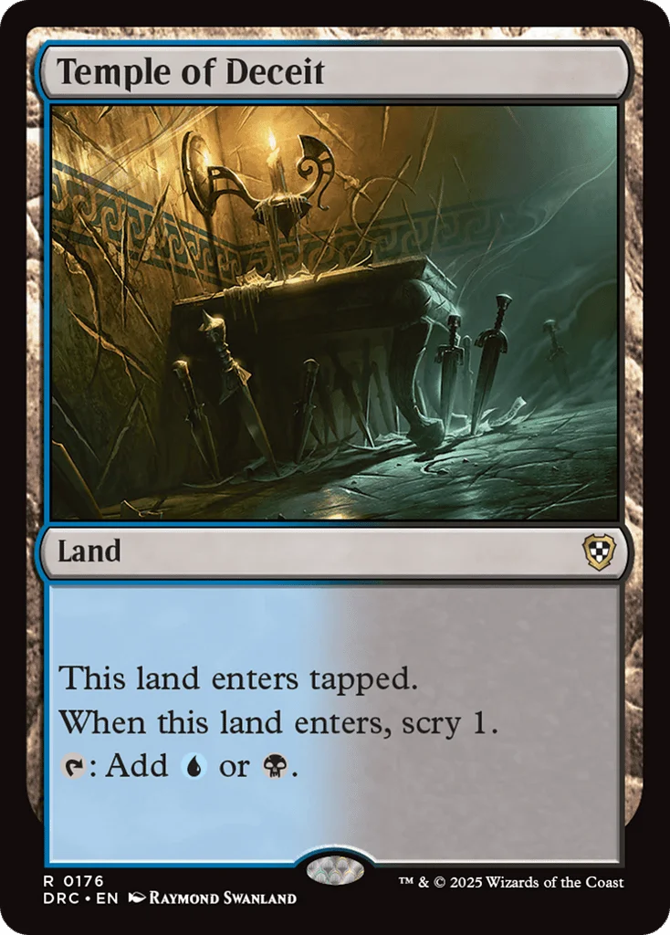 Temple of Deceit · Aetherdrift Commander
