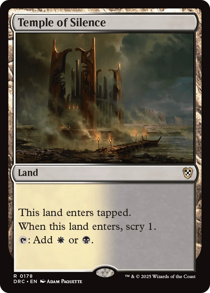 Temple of Silence · Aetherdrift Commander