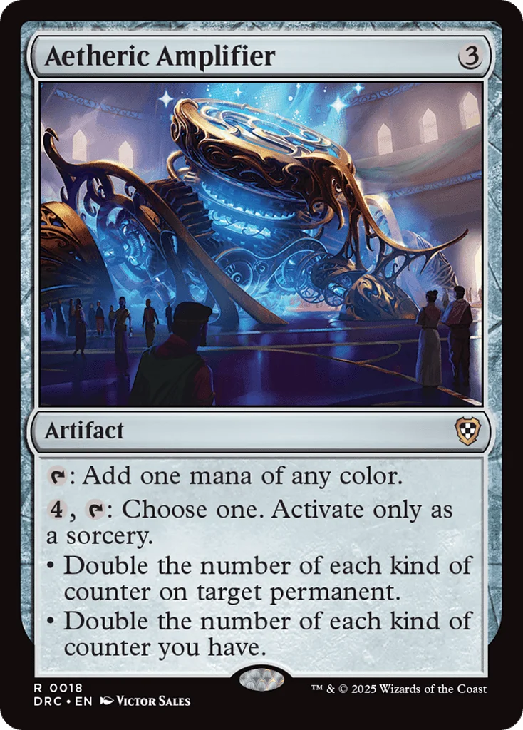 Aetheric Amplifier · Aetherdrift Commander