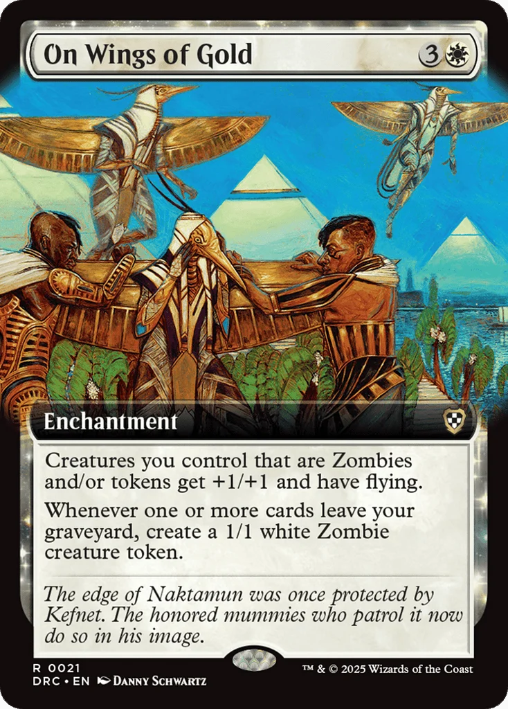 On Wings of Gold · Aetherdrift Commander
