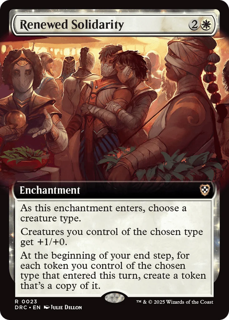 Renewed Solidarity · Aetherdrift Commander