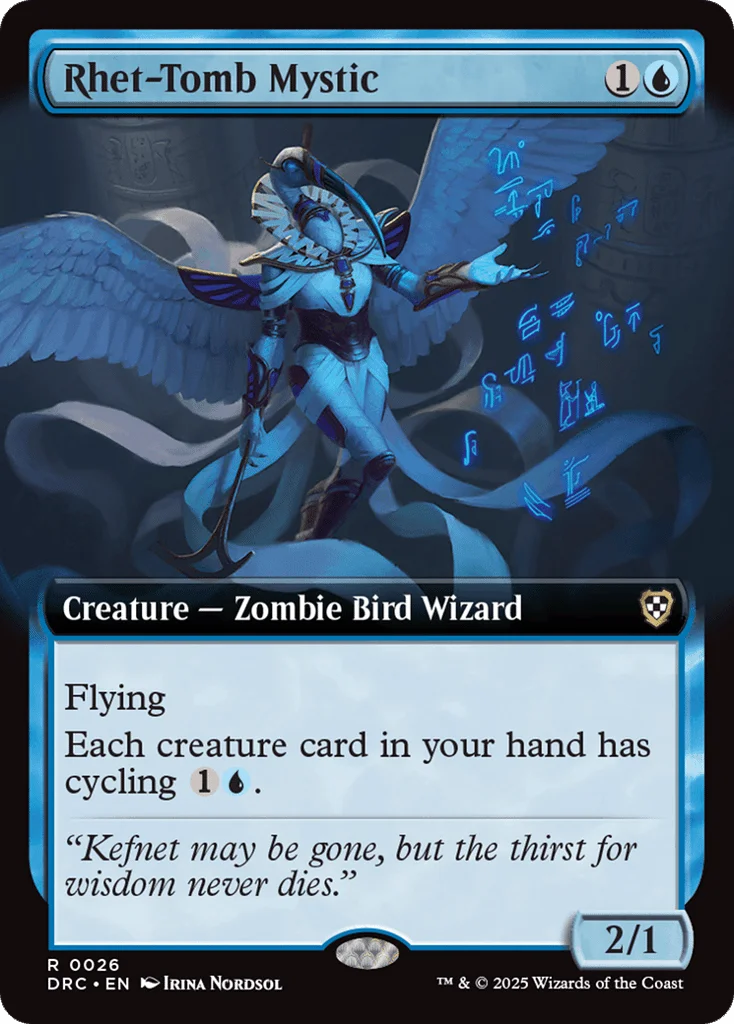 Rhet-Tomb Mystic · Aetherdrift Commander