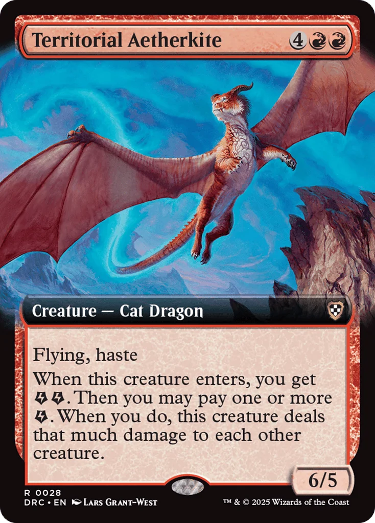 Territorial Aetherkite · Aetherdrift Commander