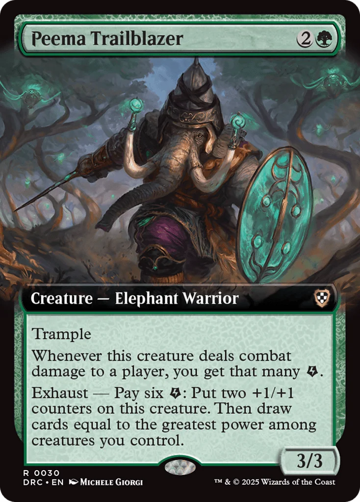 Peema Trailblazer · Aetherdrift Commander