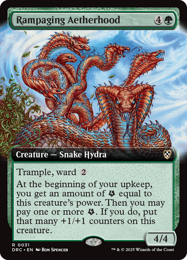 Rampaging Aetherhood · Aetherdrift Commander