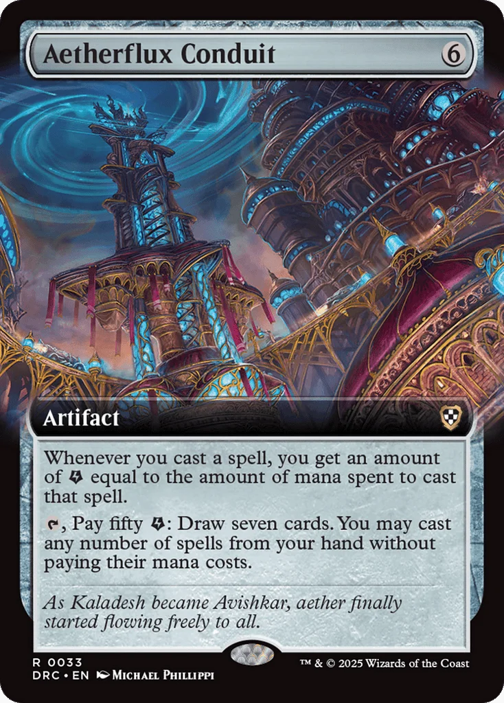 Aetherflux Conduit · Aetherdrift Commander