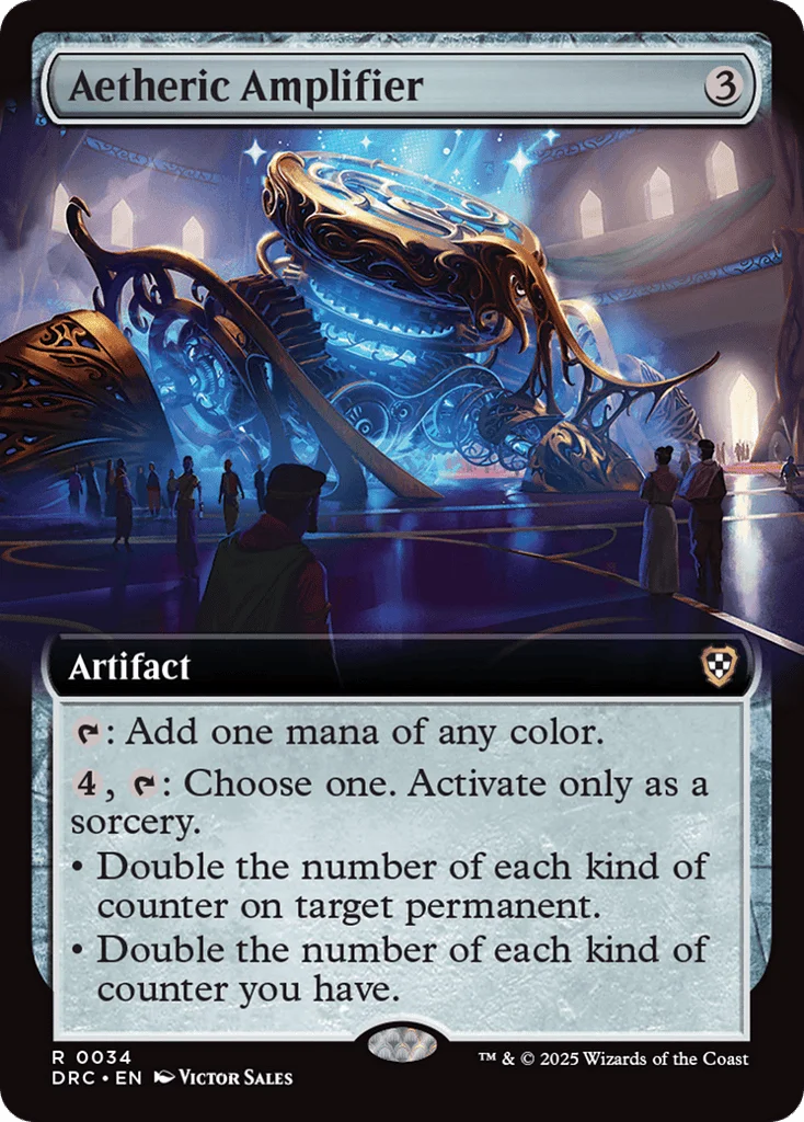 Aetheric Amplifier · Aetherdrift Commander