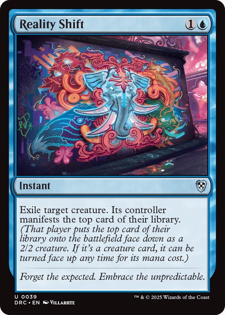 Reality Shift · Aetherdrift Commander