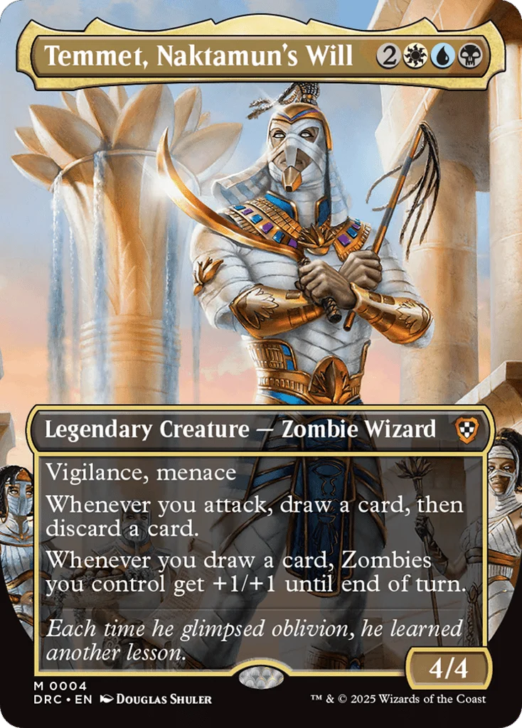 Temmet, Naktamun's Will · Aetherdrift Commander