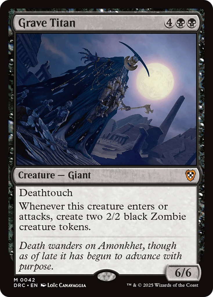 Grave Titan · Aetherdrift Commander