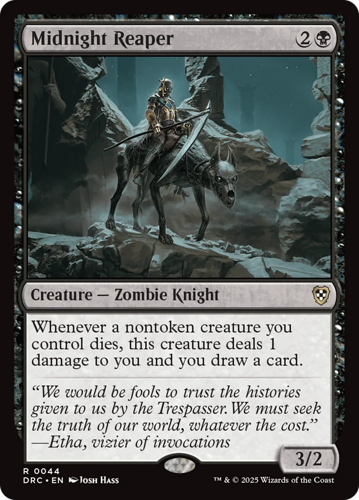 Midnight Reaper · Aetherdrift Commander