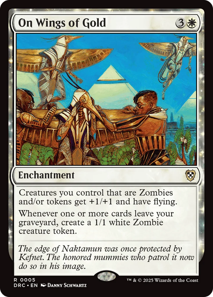 On Wings of Gold · Aetherdrift Commander