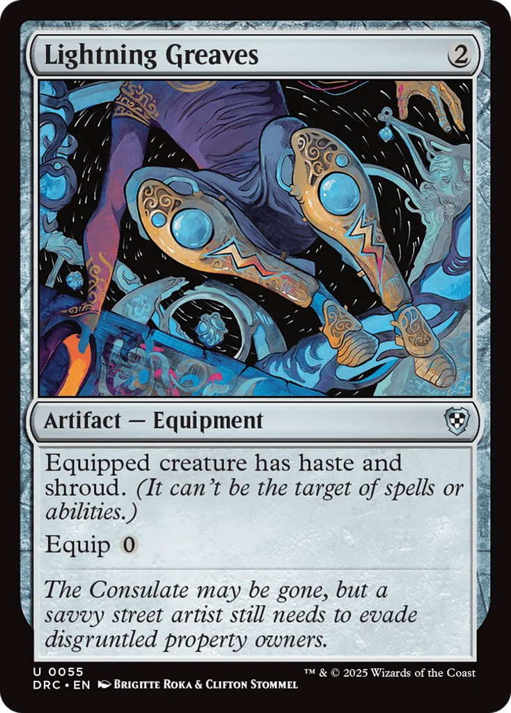 Lightning Greaves · Aetherdrift Commander