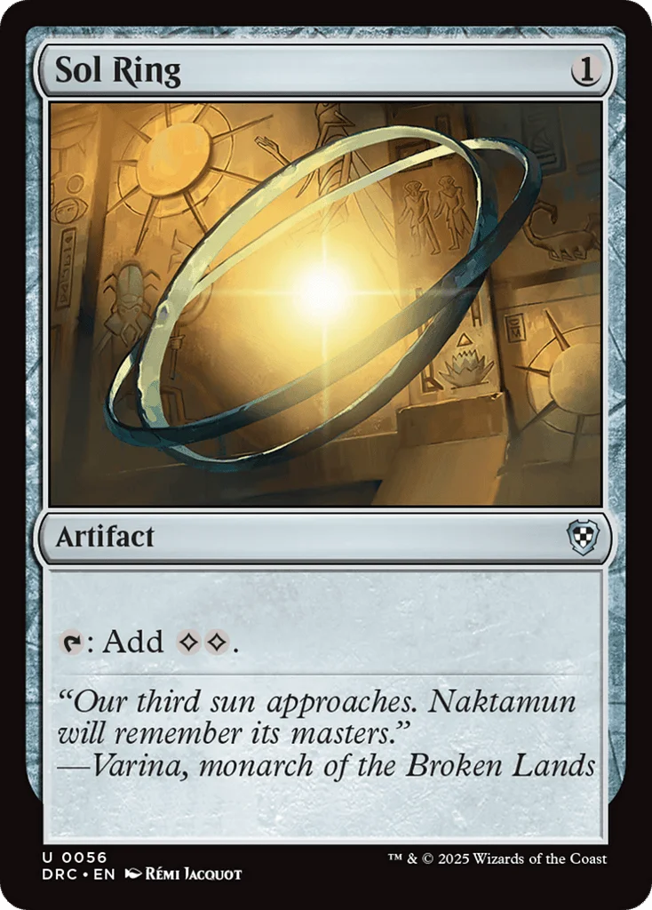Sol Ring · Aetherdrift Commander
