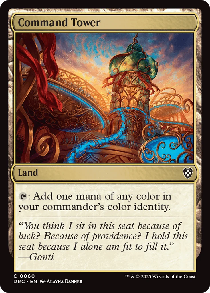 Command Tower · Aetherdrift Commander