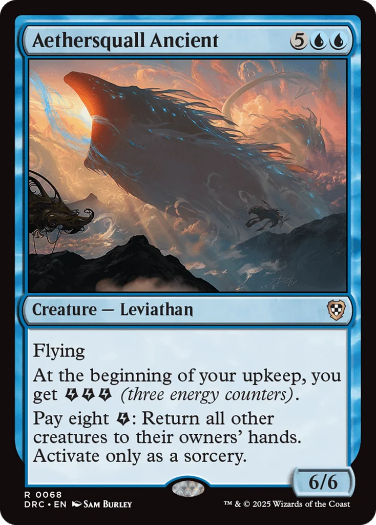 Aethersquall Ancient · Aetherdrift Commander