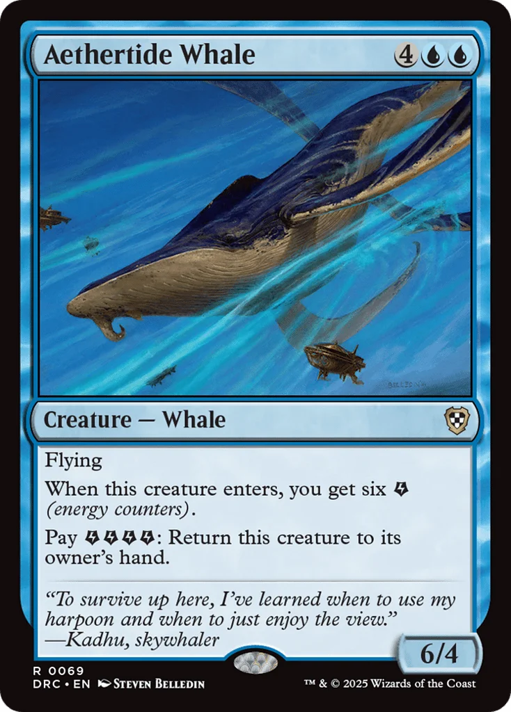 Aethertide Whale · Aetherdrift Commander