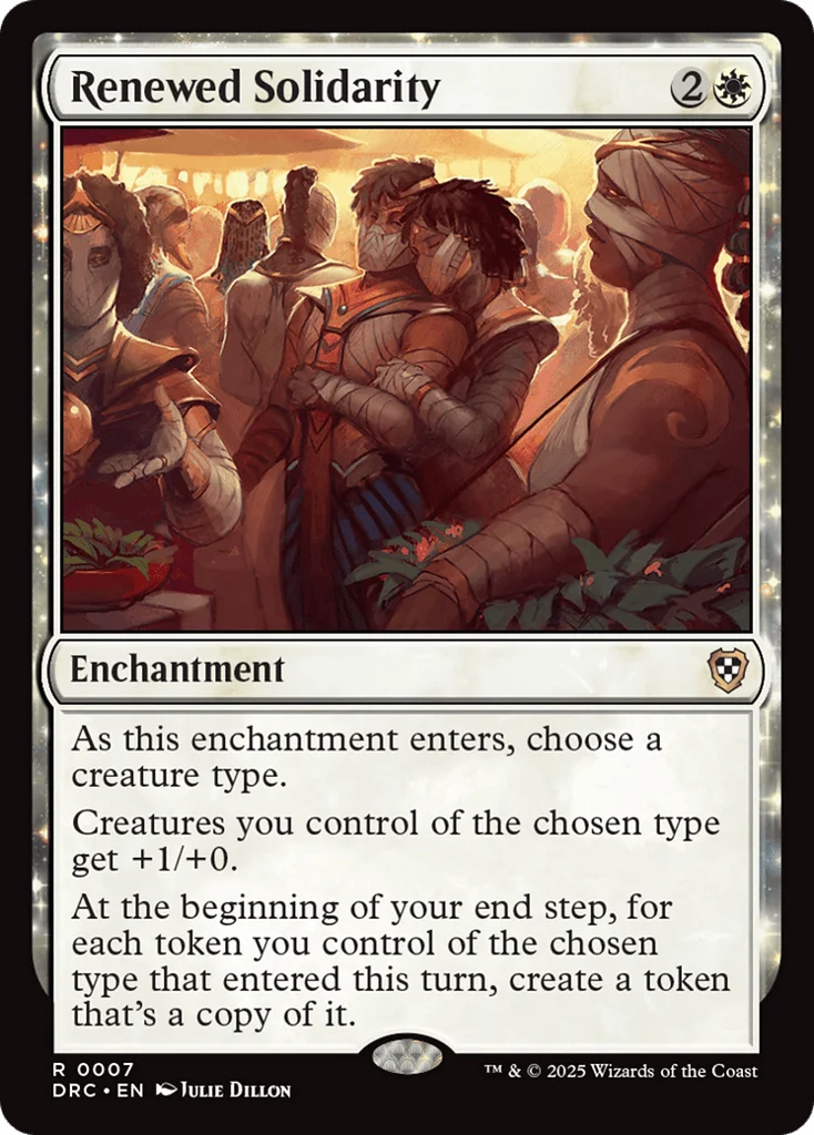 Renewed Solidarity · Aetherdrift Commander
