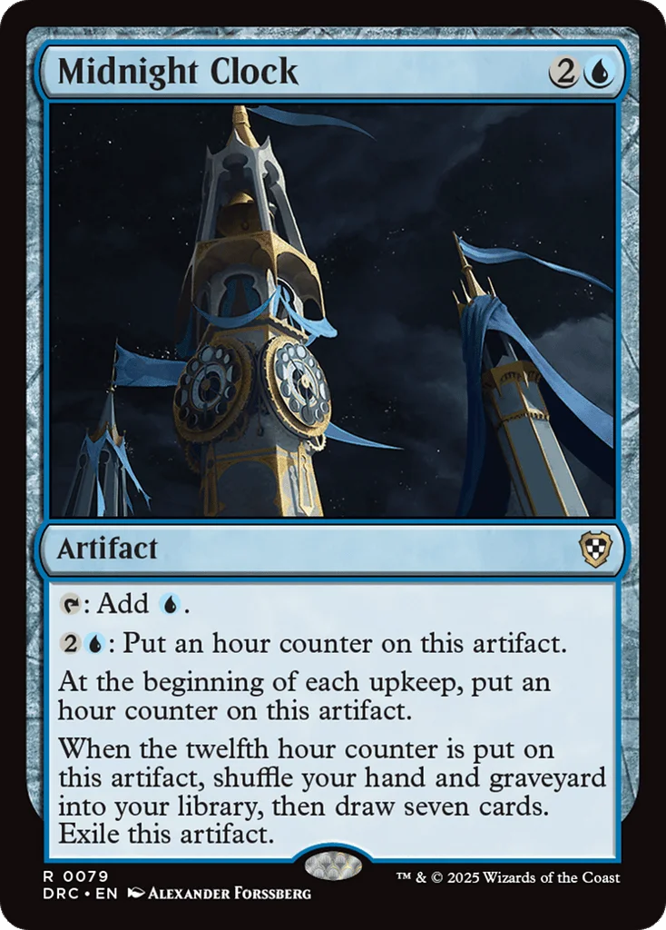 Midnight Clock · Aetherdrift Commander
