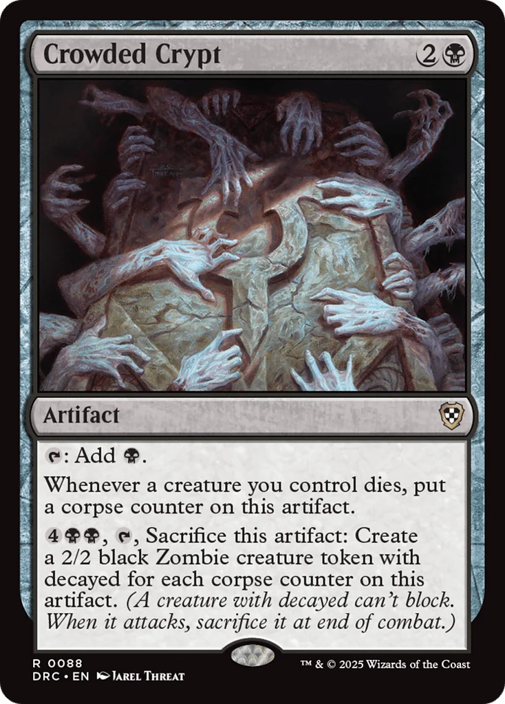 Crowded Crypt · Aetherdrift Commander