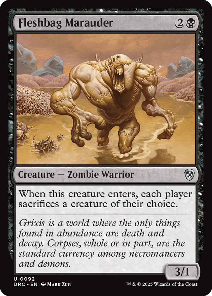 Fleshbag Marauder · Aetherdrift Commander
