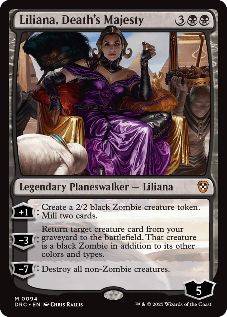 Liliana, Death's Majesty · Aetherdrift Commander