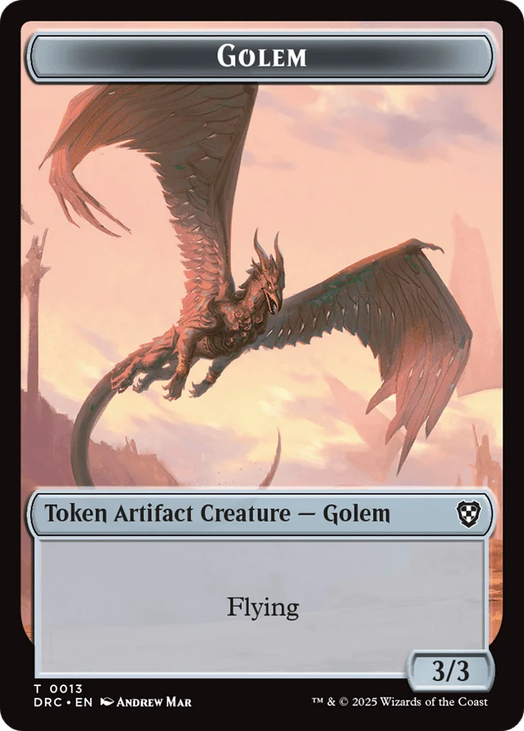 Golem · Aetherdrift Commander