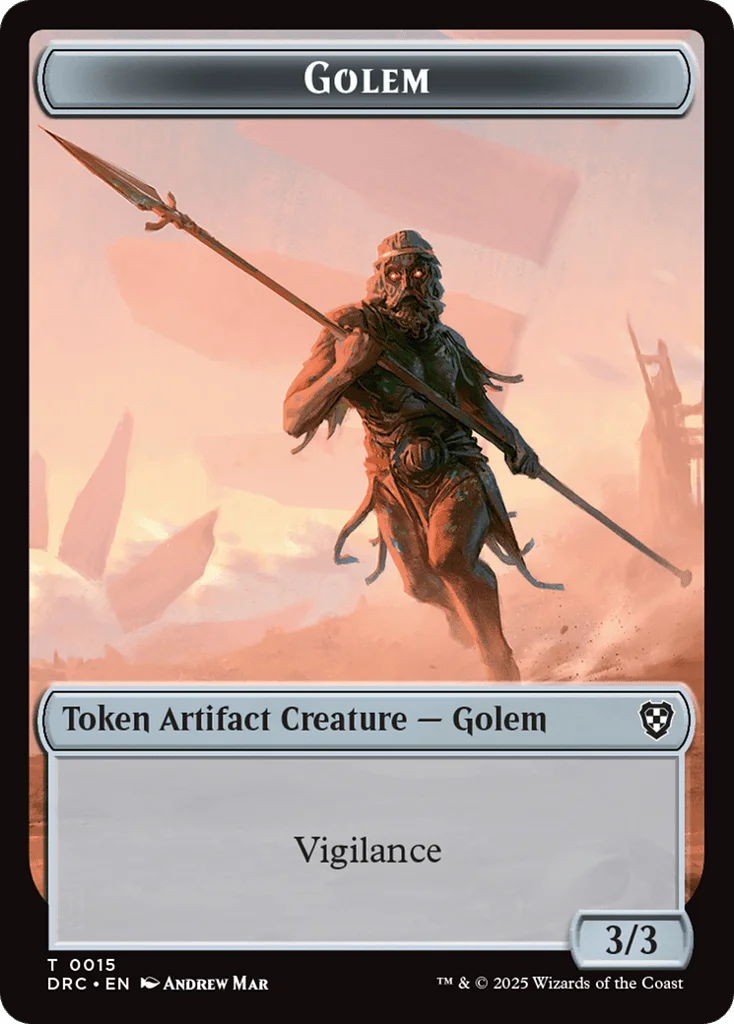 Golem · Aetherdrift Commander