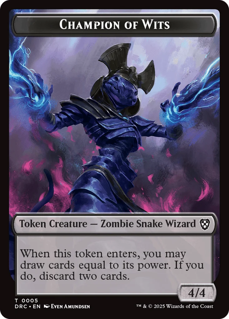 Champion of Wits · Aetherdrift Commander