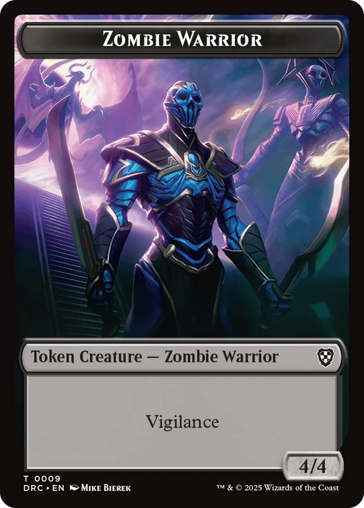 Zombie Warrior · Aetherdrift Commander