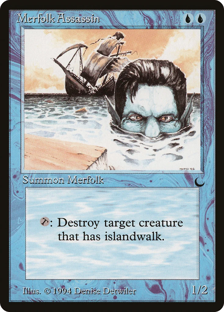 Merfolk Assassin · The Dark
