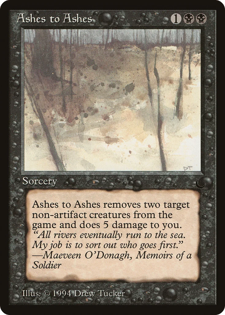 Ashes to Ashes · The Dark