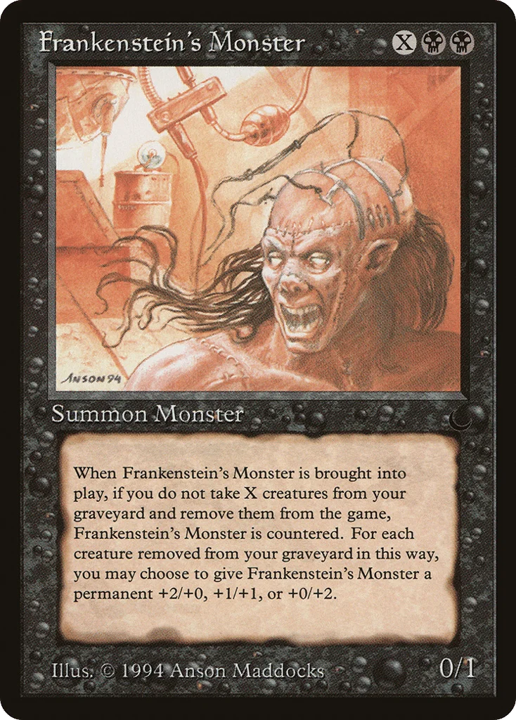 Frankenstein's Monster · The Dark