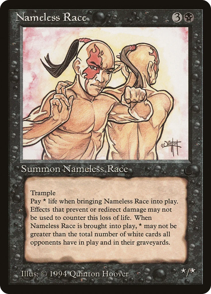 Nameless Race · The Dark