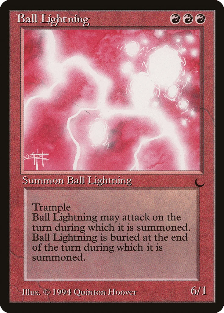 Ball Lightning · The Dark